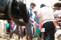 Nadigar Sangam Cleans Chennai