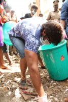 Nadigar Sangam Cleans Chennai