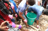 Nadigar Sangam Cleans Chennai