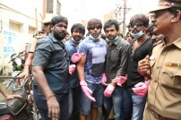 Nadigar Sangam Cleans Chennai