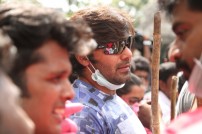 Nadigar Sangam Cleans Chennai