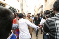 Nadigar Sangam Cleans Chennai