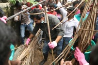 Nadigar Sangam Cleans Chennai