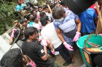 Nadigar Sangam Cleans Chennai