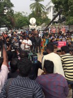 Nadigar Sangam Jallikattu protests