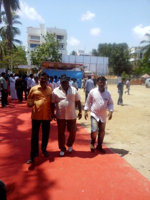 Nadigar Sangam New Building's Foundation Laying Ceremony