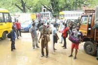  Nadigar Sangam provides relief to flood victims