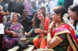 Namitha at SMK Fomra College