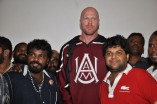 Nathan Jones at Chennai Airport
