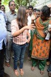 Nazriya at Commissioner Office
