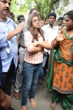 Nazriya at Commissioner Office