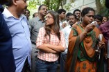 Nazriya at Commissioner Office