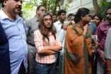 Nazriya at Commissioner Office