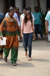 Nazriya at Commissioner Office