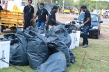 Papparapaam Team began their movie by Cleaning the City