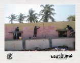 Papparapaam Team began their movie by Cleaning the City