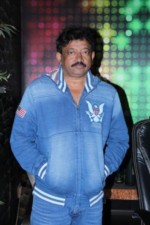  PC With Ram Gopal Varma For Launch Of Web Series Guns & Thighs 