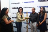 Pooja Launches Toni & Guy salon at Iyyapanthangal