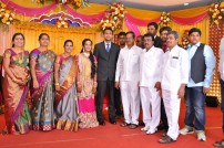Producer T.R.Selvam's daughter Krithika wedding photots