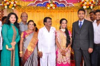 Producer T.R.Selvam's daughter Krithika wedding photots