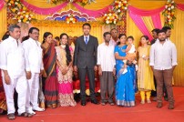 Producer T.R.Selvam's daughter Krithika wedding photots