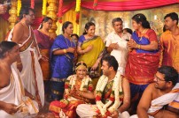 Producer T.R.Selvam's daughter Krithika wedding photots