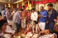 Producer T.R.Selvam's daughter Krithika wedding photots