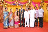 Producer T.R.Selvam's daughter Krithika wedding photots