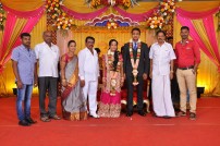Producer T.R.Selvam's daughter Krithika wedding photots
