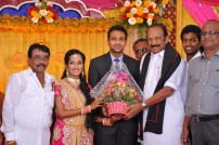 Producer T.R.Selvam's daughter Krithika wedding photots