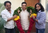 Raja Raja Chozhanin Porvaal Team Greeted Kamal Haasan