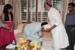 Rajinikanth wishes the newly wed Raja