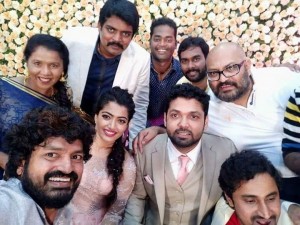 Rakshit Shetty And Rashmika Mandanna Engagement