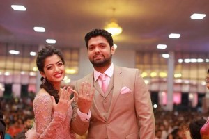 Rakshit Shetty And Rashmika Mandanna Engagement