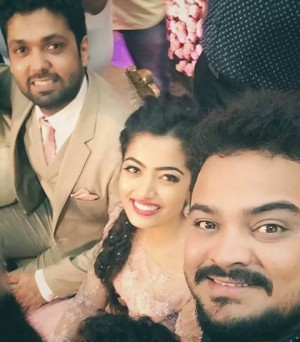 Rakshit Shetty And Rashmika Mandanna Engagement