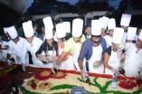 Rummy Team Cake Mixing event at Green Park