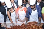 Rummy Team Cake Mixing event at Green Park