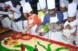 Rummy Team Cake Mixing event at Green Park