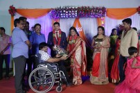 Seenu Ramasamy's sister Anitha wedding reception photos
