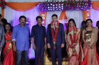 Seenu Ramasamy's sister Anitha wedding reception photos