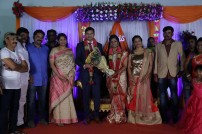 Seenu Ramasamy's sister Anitha wedding reception photos