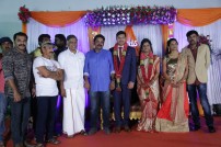 Seenu Ramasamy's sister Anitha wedding reception photos