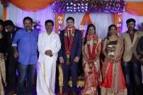 Seenu Ramasamy's sister Anitha wedding reception photos