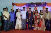 Seenu Ramasamy's sister Anitha wedding reception photos