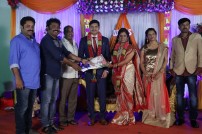 Seenu Ramasamy's sister Anitha wedding reception photos