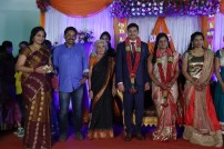 Seenu Ramasamy's sister Anitha wedding reception photos