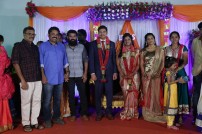 Seenu Ramasamy's sister Anitha wedding reception photos