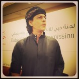 Shah Rukh Khan at Dubai with Happy New Year Team
