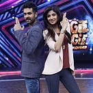 Shilpa Shetty on sets of Boogie Woogie