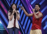Shilpa Shetty on sets of Boogie Woogie